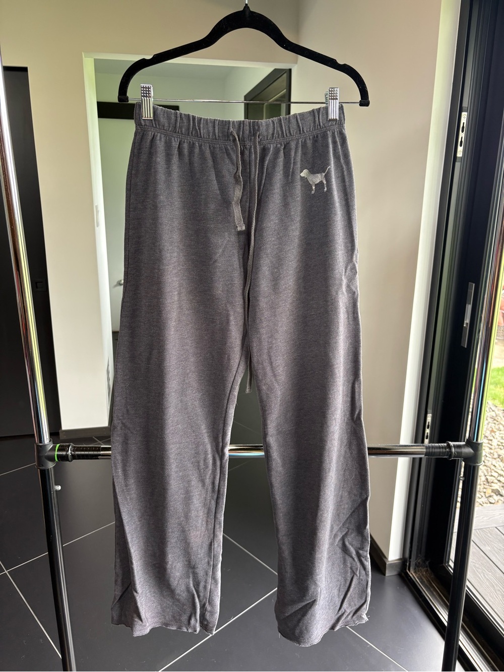 PINK Victoria's Secret Gray Drawstring Sweatpants